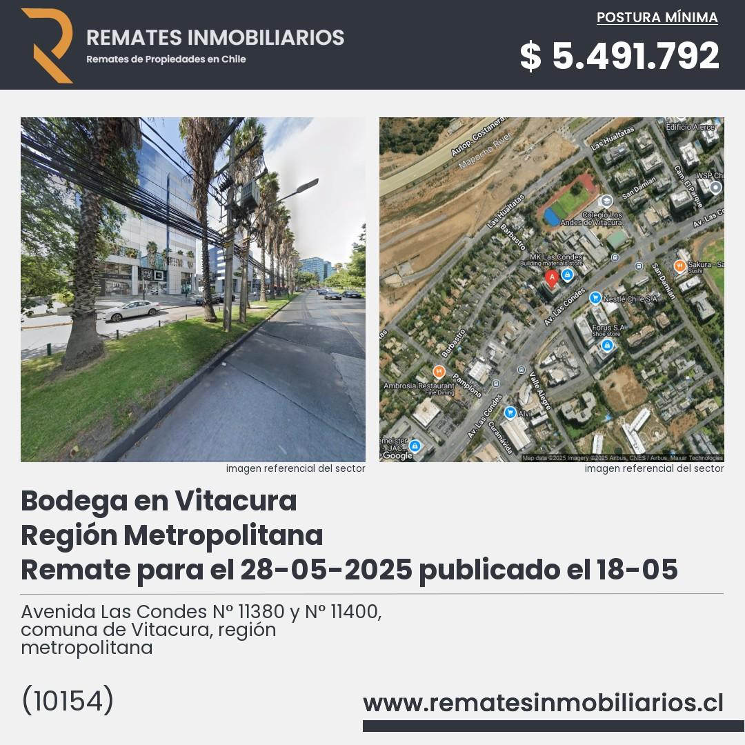 Imagen ficha Avenida Las Condes N° 11380 y N° 11400, comuna de Vitacura, región metropolitana