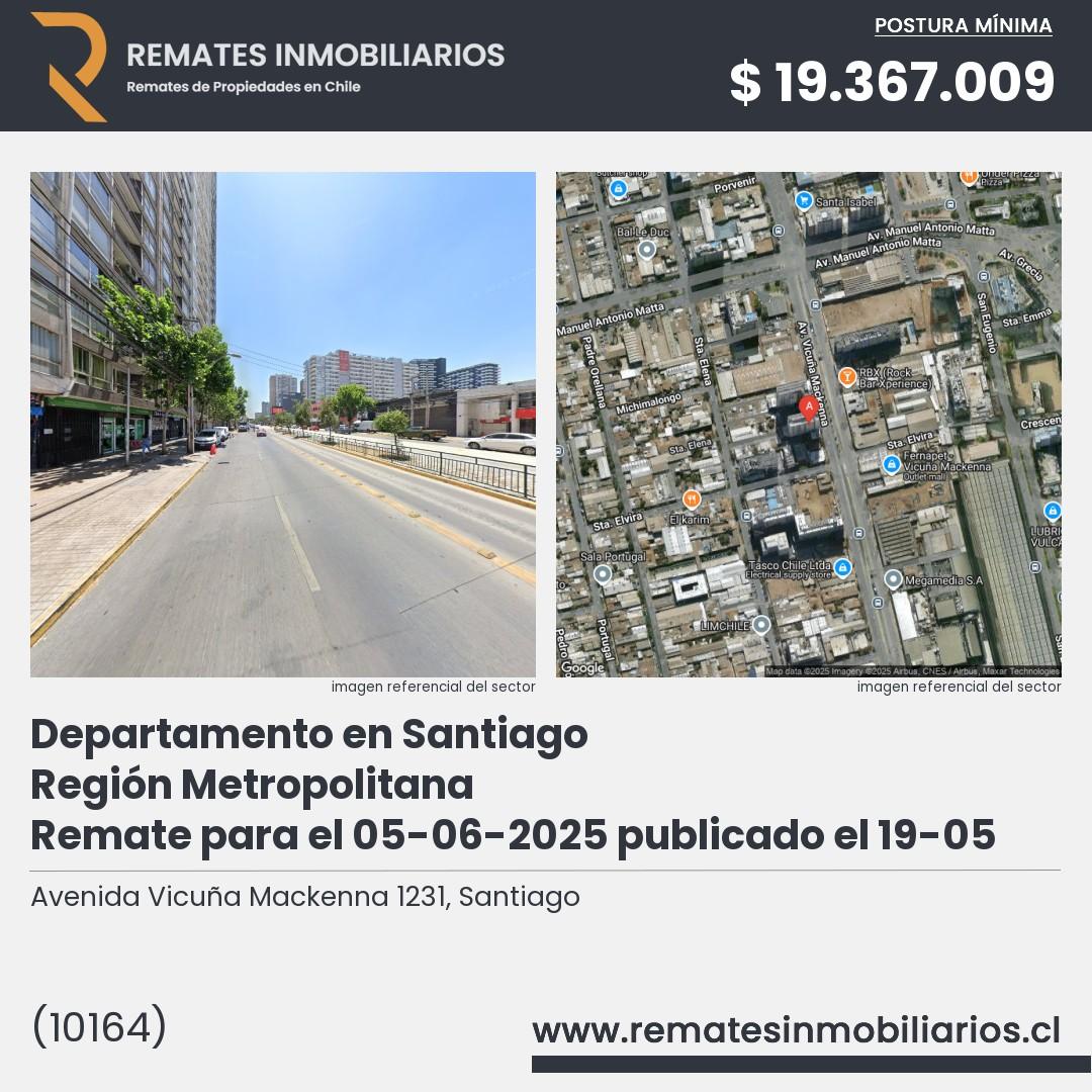 Imagen ficha Avenida Vicuña Mackenna 1231, Santiago
