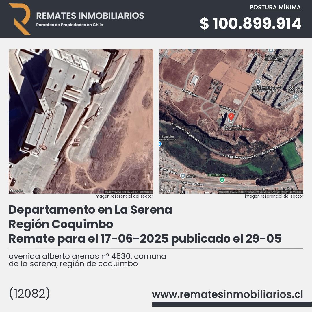 Imagen ficha avenida alberto arenas n° 4530, comuna de la serena, región de coquimbo
