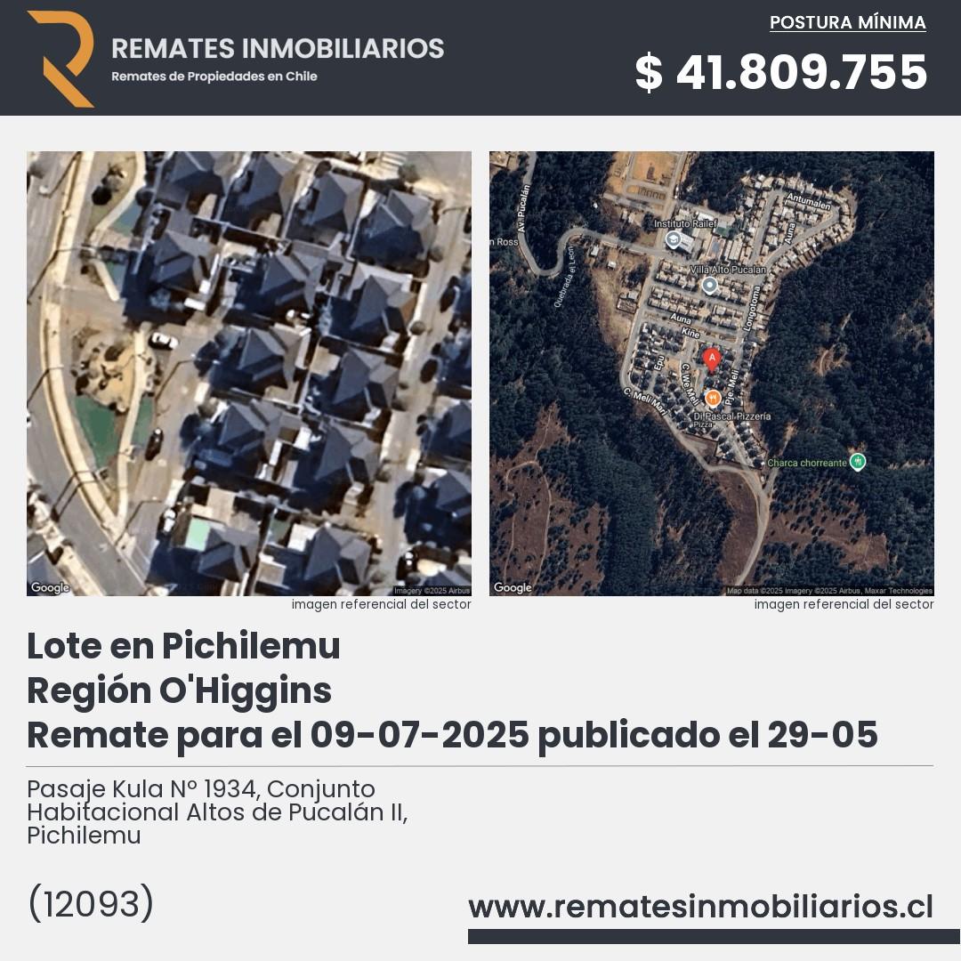 Imagen ficha Pasaje Kula Nº 1934, Conjunto Habitacional Altos de Pucalán II, Pichilemu