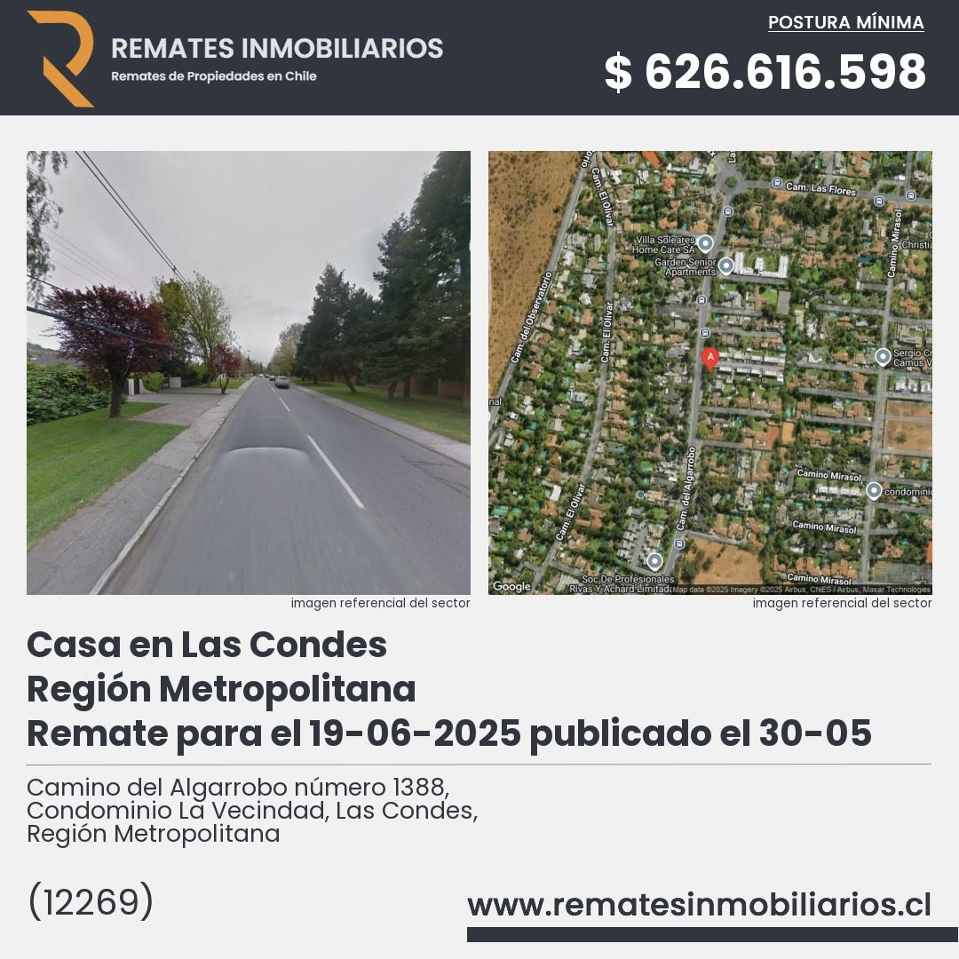 Imagen ficha Camino del Algarrobo número 1388, Condominio La Vecindad, Las Condes, Región Metropolitana