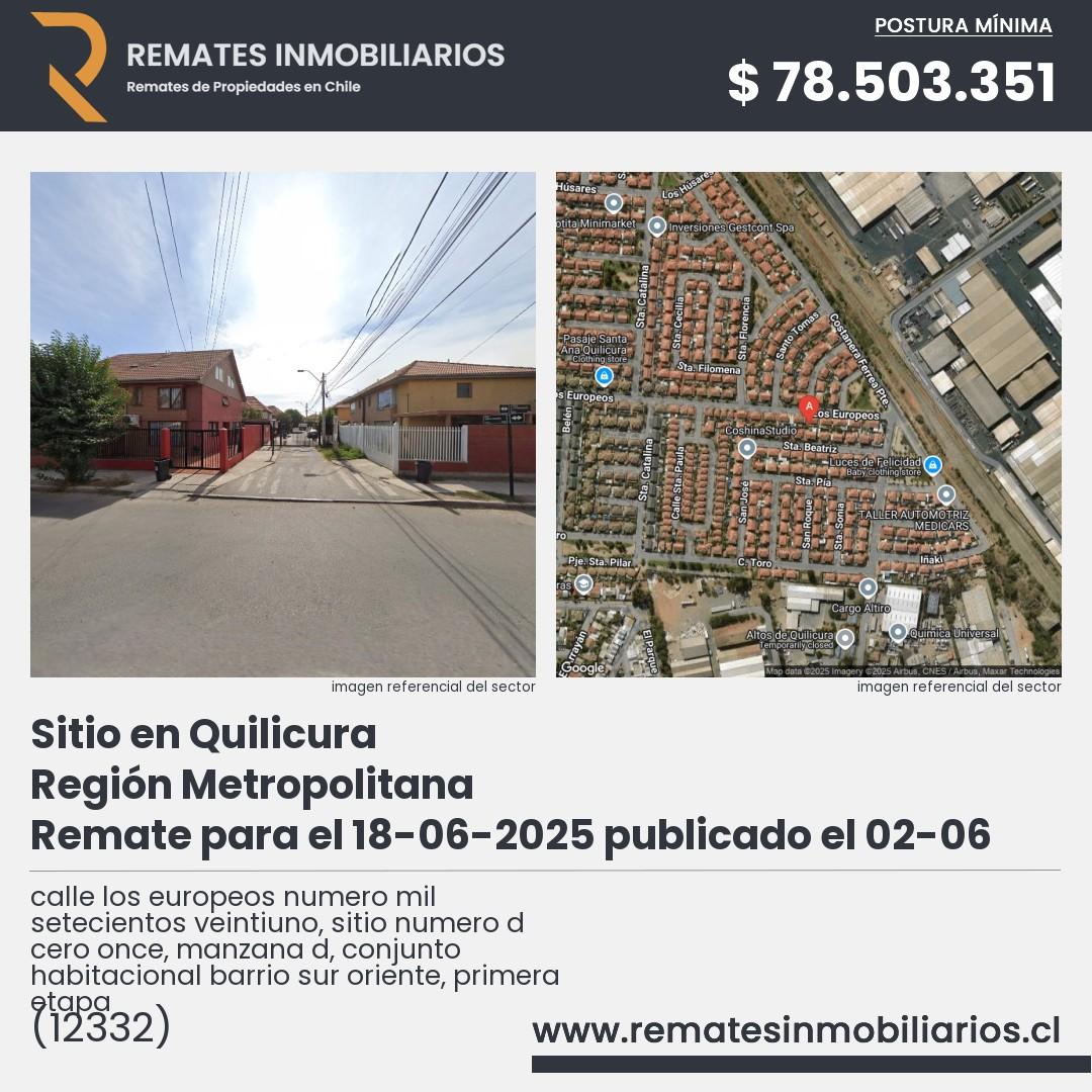 Imagen ficha calle los europeos numero mil setecientos veintiuno, sitio numero d cero once, manzana d, conjunto habitacional barrio sur oriente, primera etapa