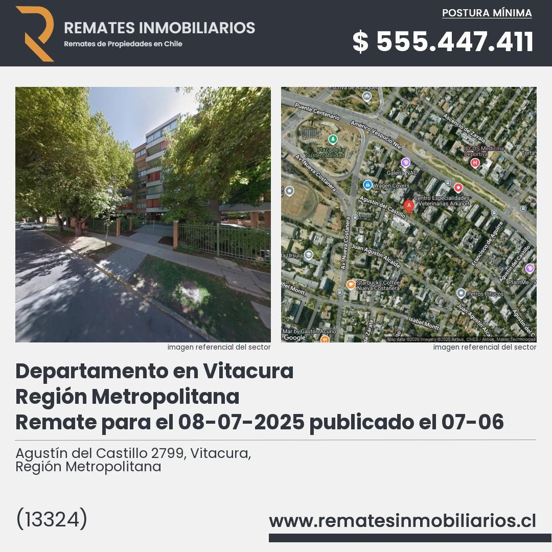 Imagen ficha Agustín del Castillo 2799, Vitacura, Región Metropolitana