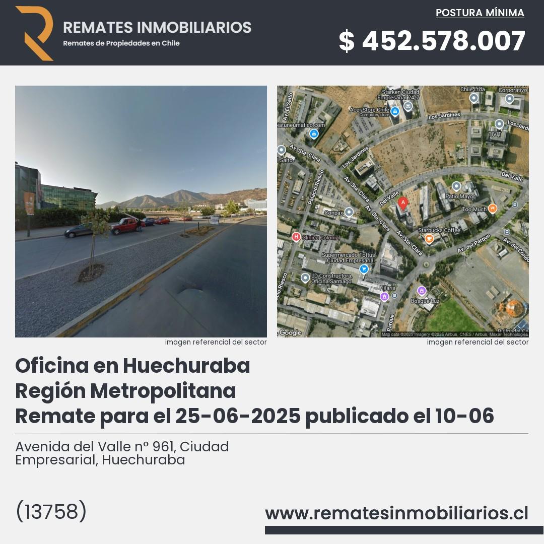 Imagen ficha Avenida del Valle n° 961, Ciudad Empresarial, Huechuraba