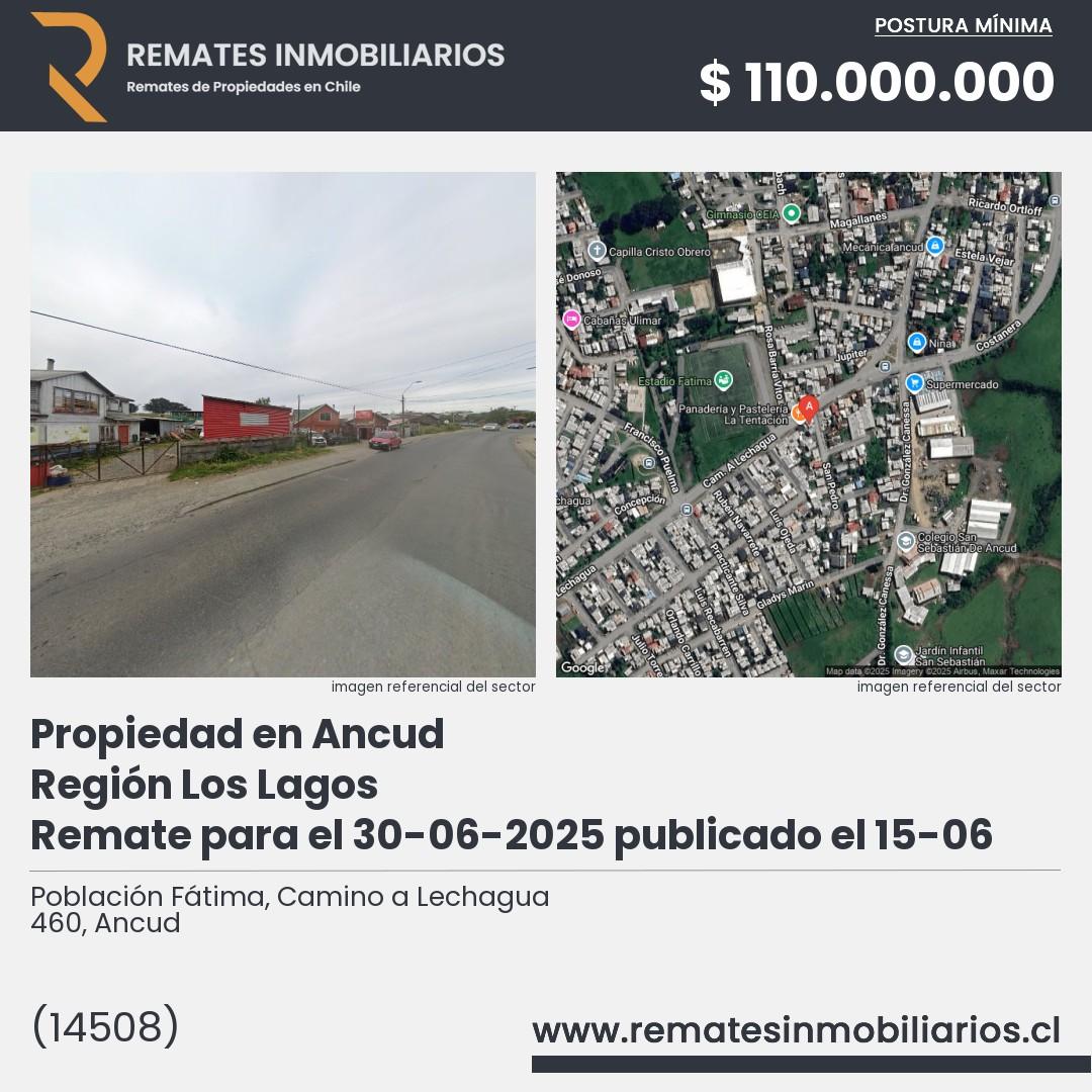 Imagen ficha Población Fátima, Camino a Lechagua 460, Ancud