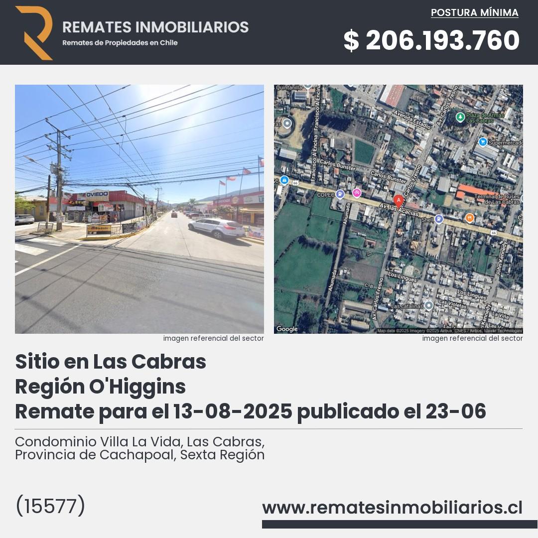 Imagen ficha Condominio Villa La Vida, Las Cabras, Provincia de Cachapoal, Sexta Región