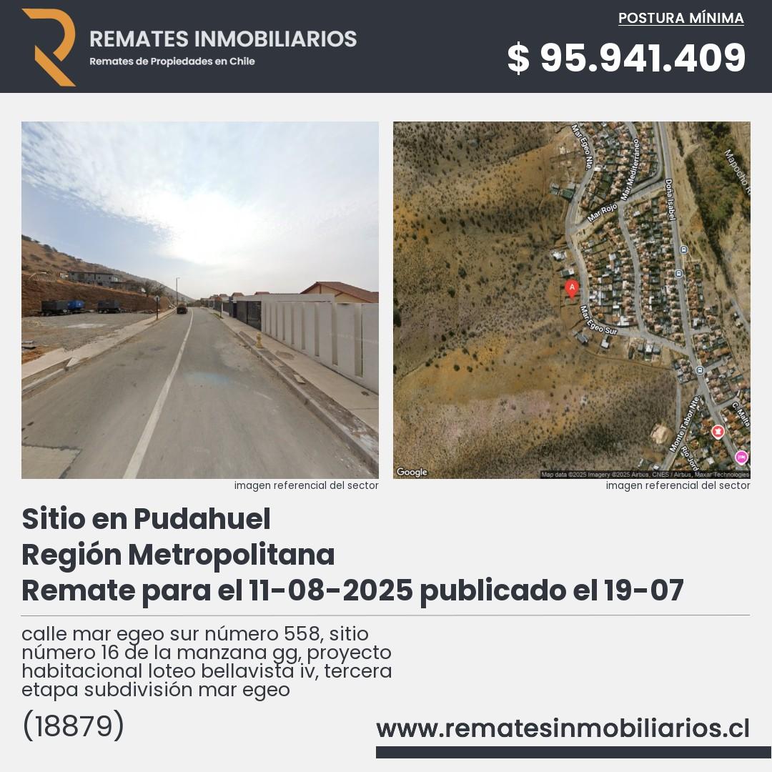 Imagen ficha calle mar egeo sur número 558, sitio número 16 de la manzana gg, proyecto habitacional loteo bellavista iv, tercera etapa subdivisión mar egeo