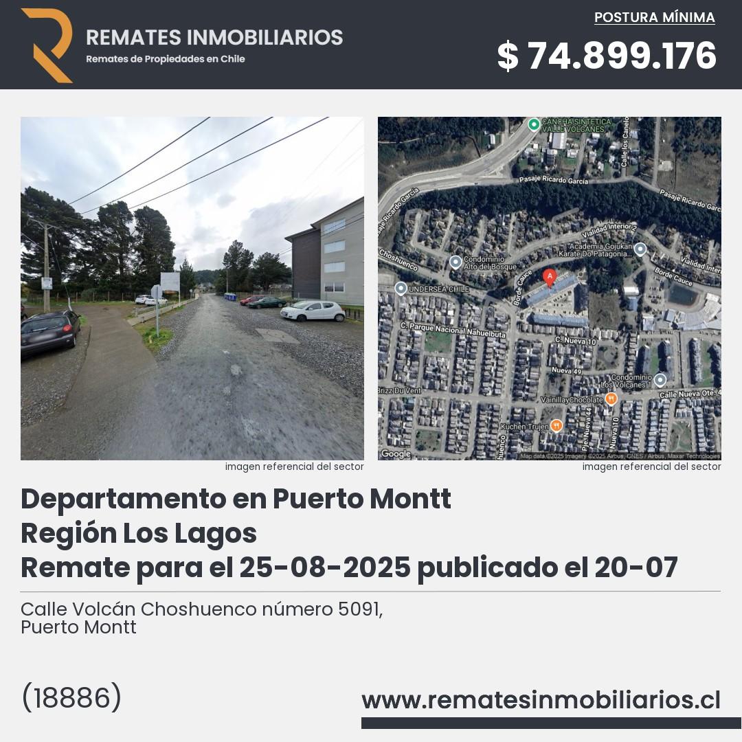 Imagen ficha Calle Volcán Choshuenco número 5091, Puerto Montt