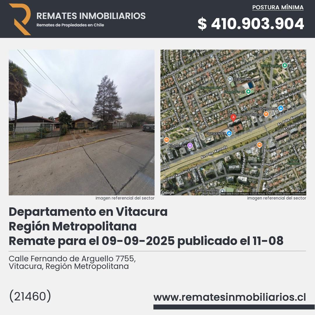 Imagen ficha Calle Fernando de Arguello 7755, Vitacura, Región Metropolitana