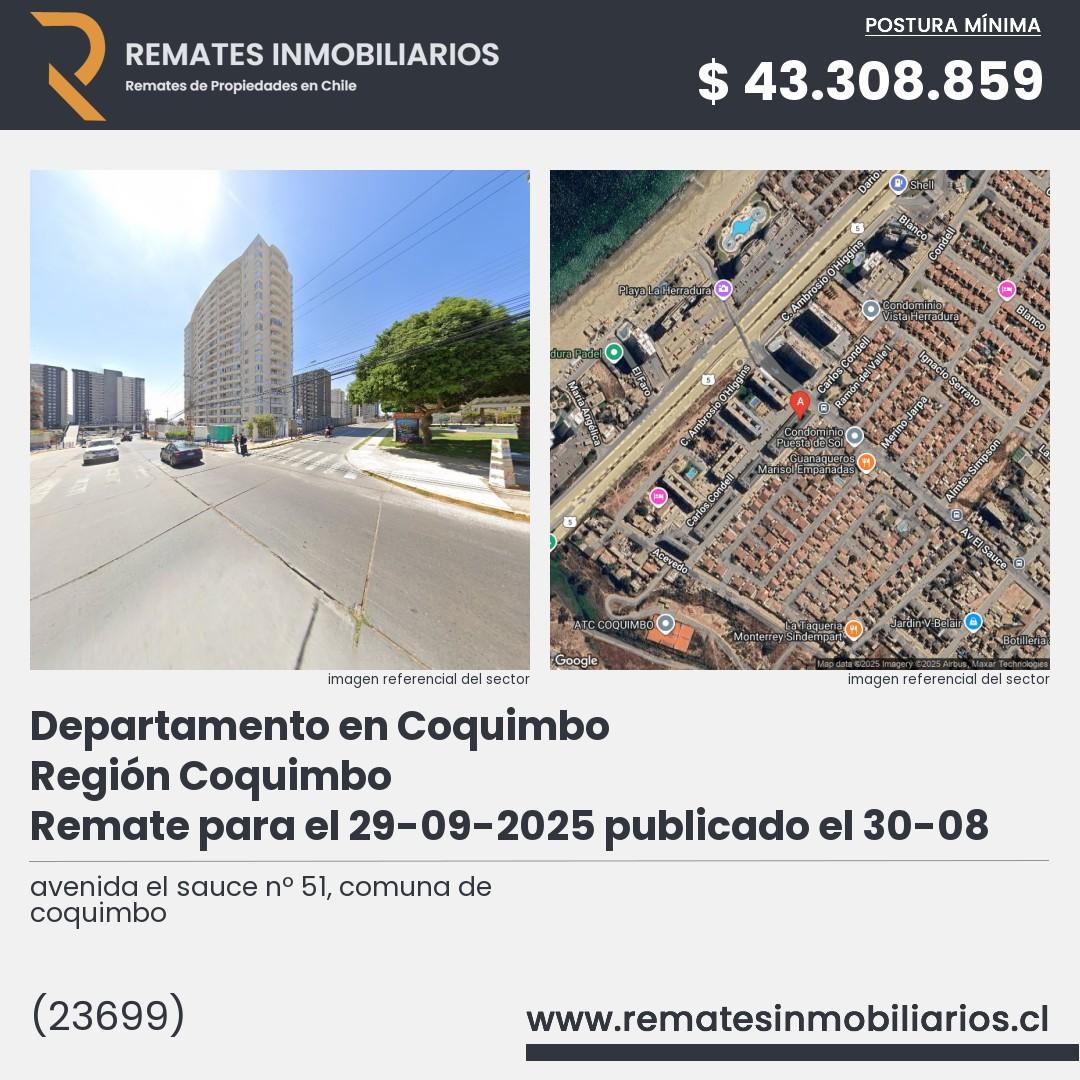 Imagen ficha avenida el sauce nº 51, comuna de coquimbo