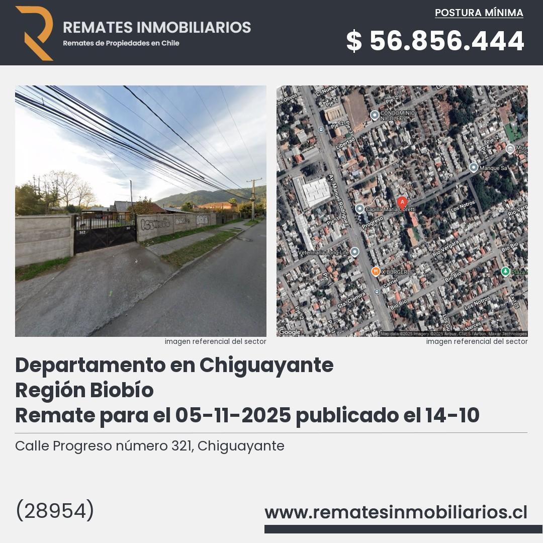 Imagen ficha Calle Progreso número 321, Chiguayante