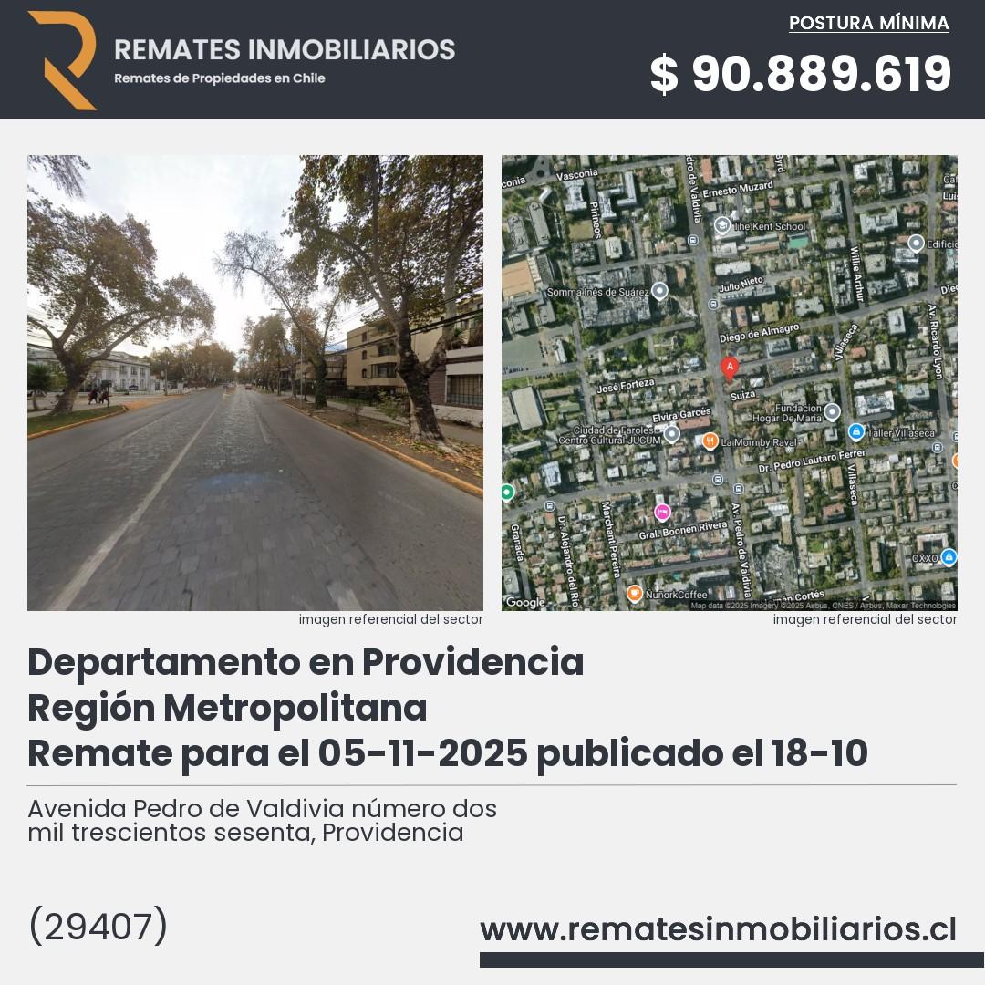 Imagen ficha Avenida Pedro de Valdivia número dos mil trescientos sesenta, Providencia