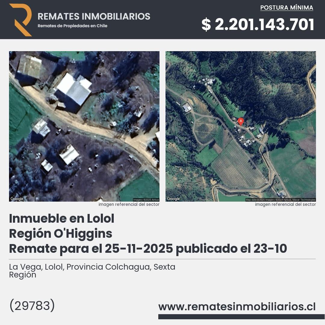 Imagen ficha La Vega, Lolol, Provincia Colchagua, Sexta Región