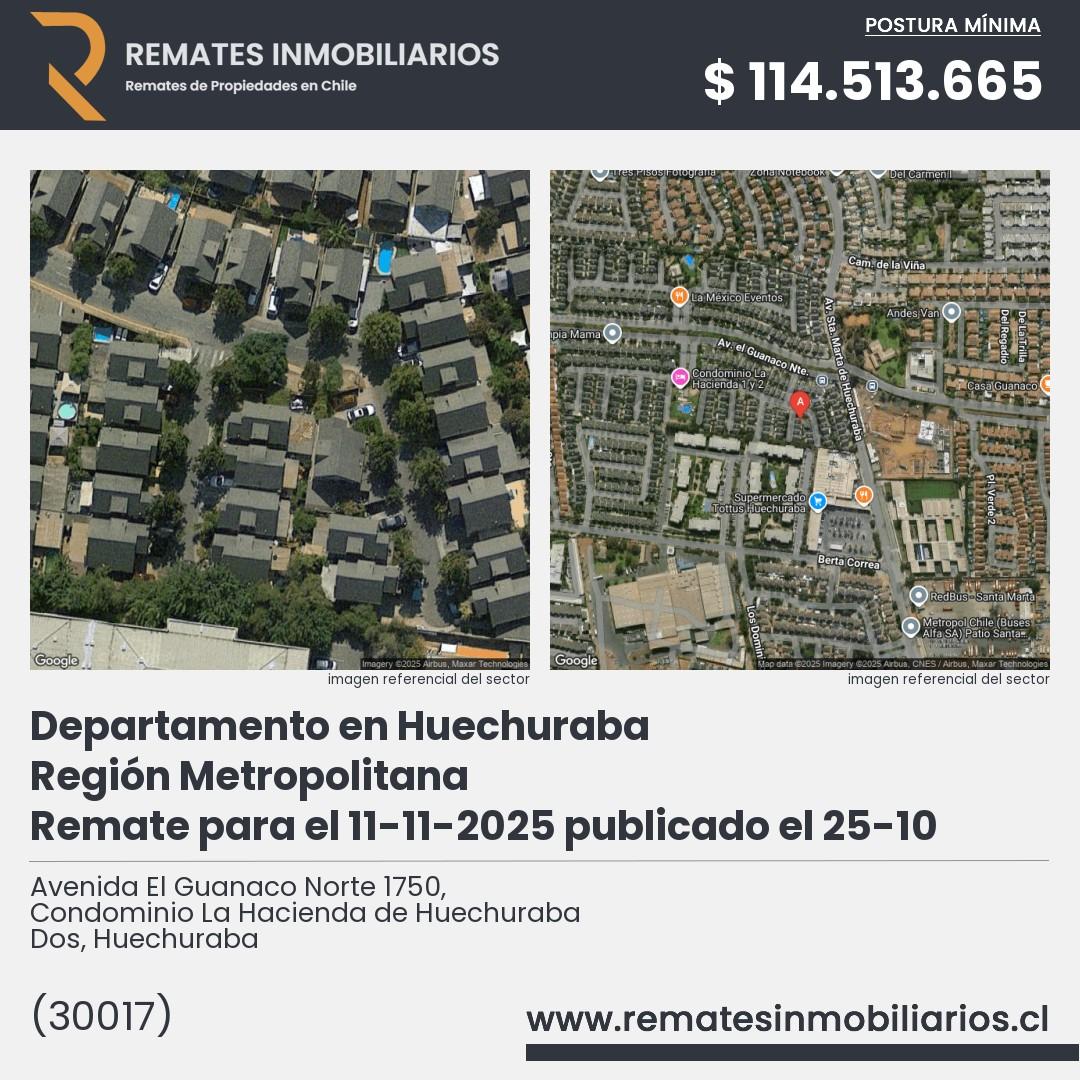 Imagen ficha Avenida El Guanaco Norte 1750, Condominio La Hacienda de Huechuraba Dos, Huechuraba