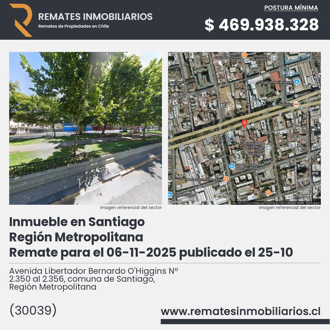 Imagen ficha Avenida Libertador Bernardo O