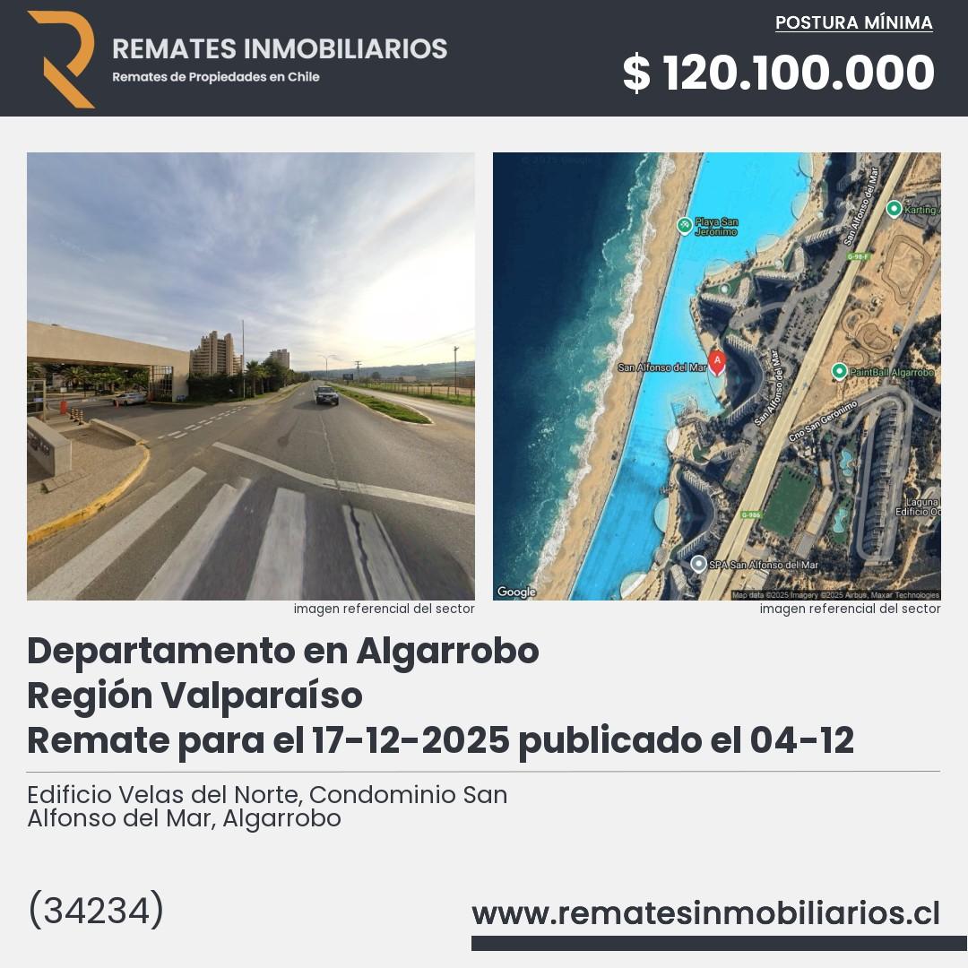 Imagen ficha Edificio Velas del Norte, Condominio San Alfonso del Mar, Algarrobo