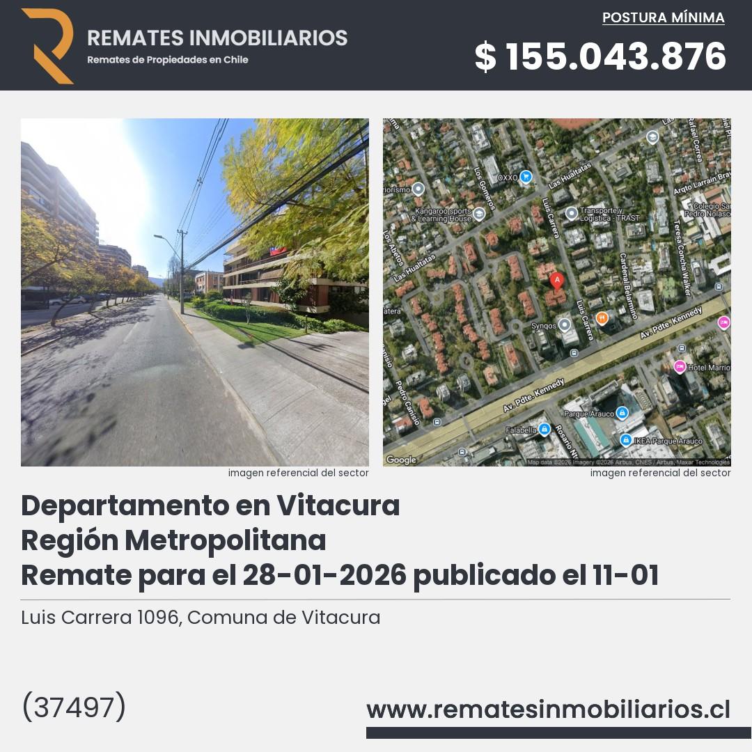 Imagen ficha Luis Carrera 1096, Comuna de Vitacura