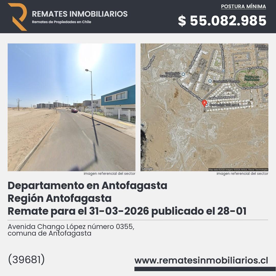 Imagen ficha Avenida Chango López número 0355, comuna de Antofagasta