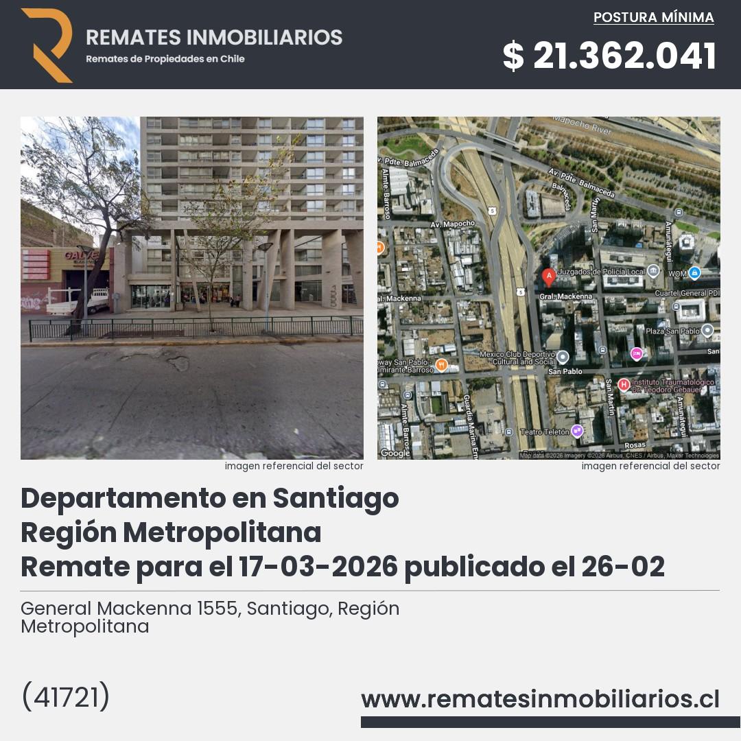 Imagen ficha General Mackenna 1555, Santiago, Región Metropolitana