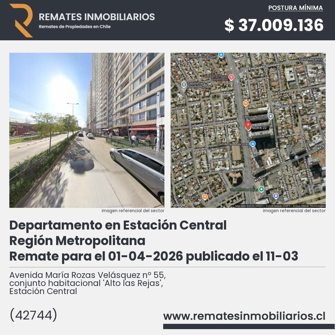Imagen ficha Avenida María Rozas Velásquez nº 55, conjunto habitacional 