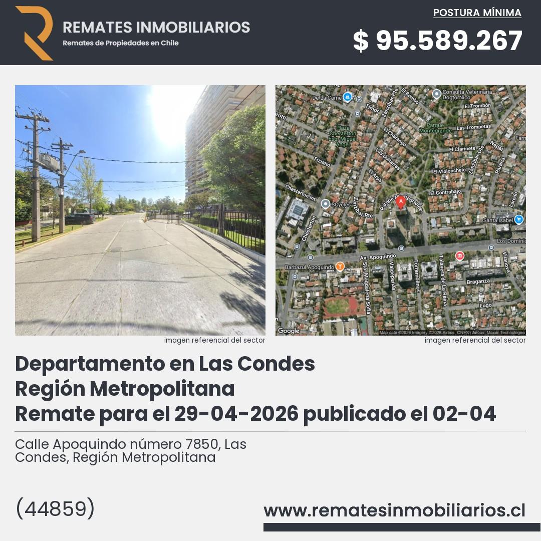 Imagen ficha Calle Apoquindo número 7850, Las Condes, Región Metropolitana
