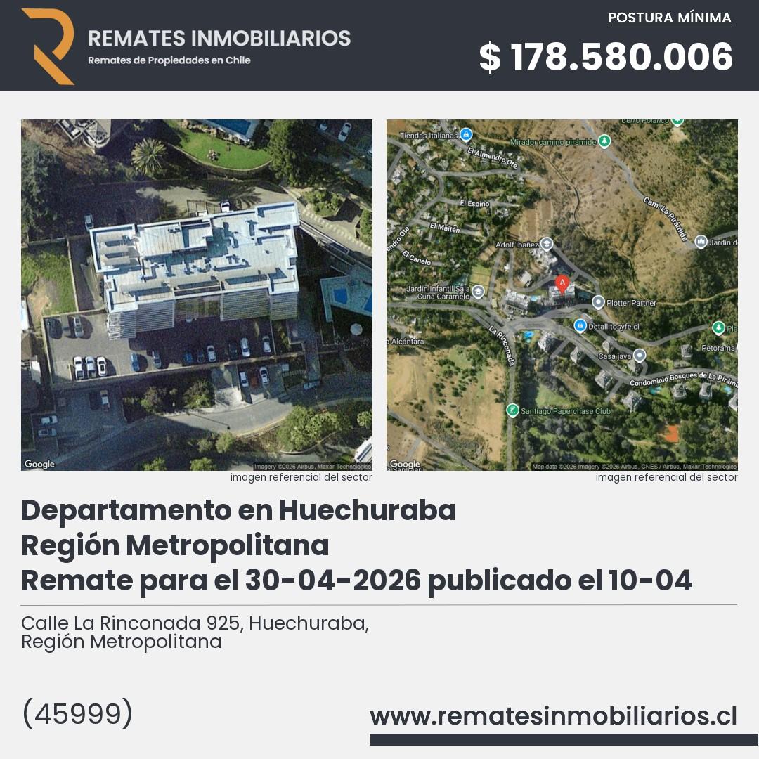 Imagen ficha Calle La Rinconada 925, Huechuraba, Región Metropolitana