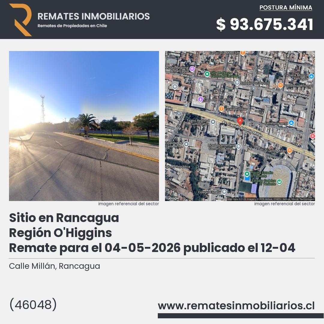 Imagen ficha Calle Millán, Rancagua