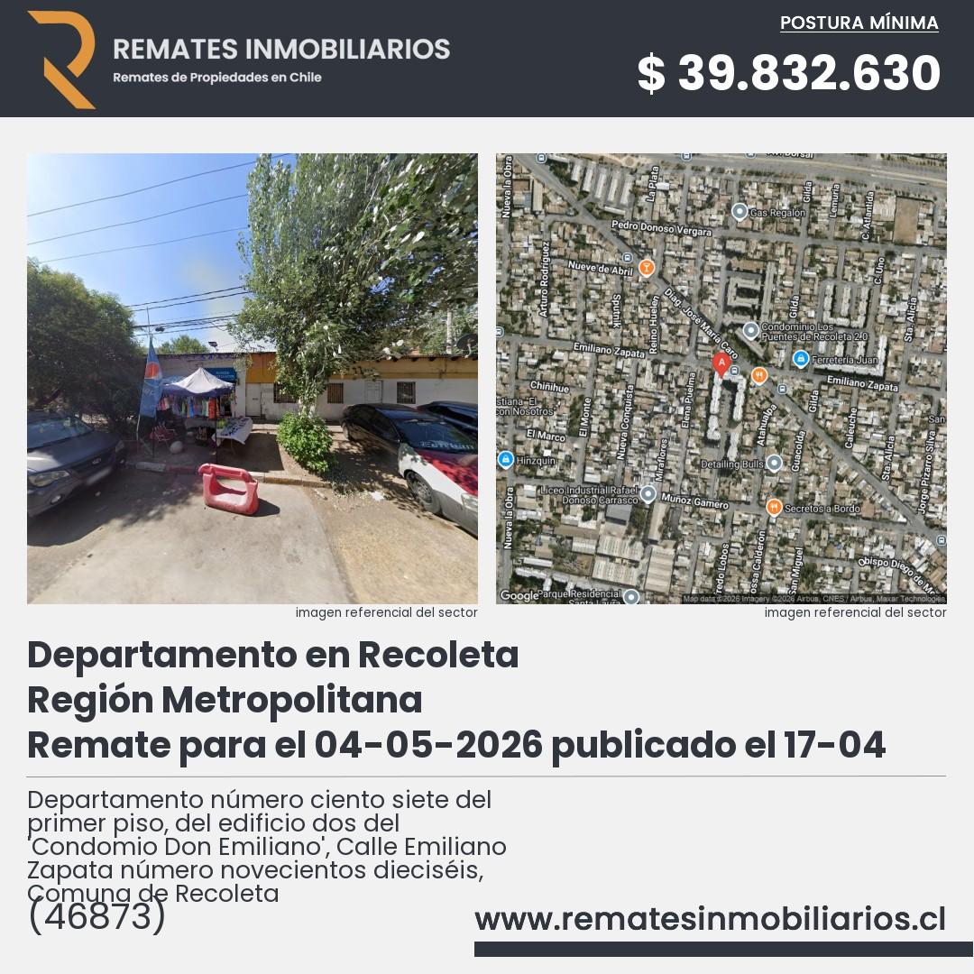 Imagen ficha Departamento número ciento siete del primer piso, del edificio dos del 