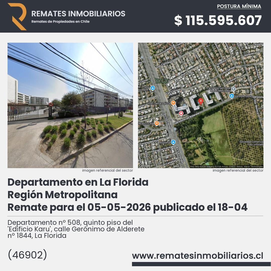 Imagen ficha Departamento nº 508, quinto piso del 