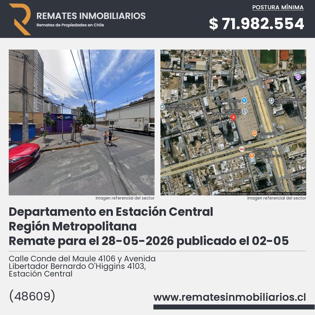 Imagen ficha Calle Conde del Maule 4106 y Avenida Libertador Bernardo O