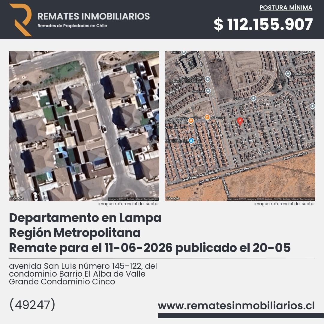 Imagen ficha avenida San Luis número 145-122, del condominio Barrio El Alba de Valle Grande Condominio Cinco
