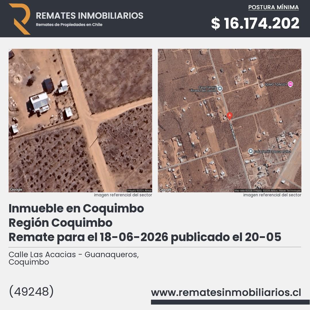 Imagen ficha Calle Las Acacias - Guanaqueros, Coquimbo