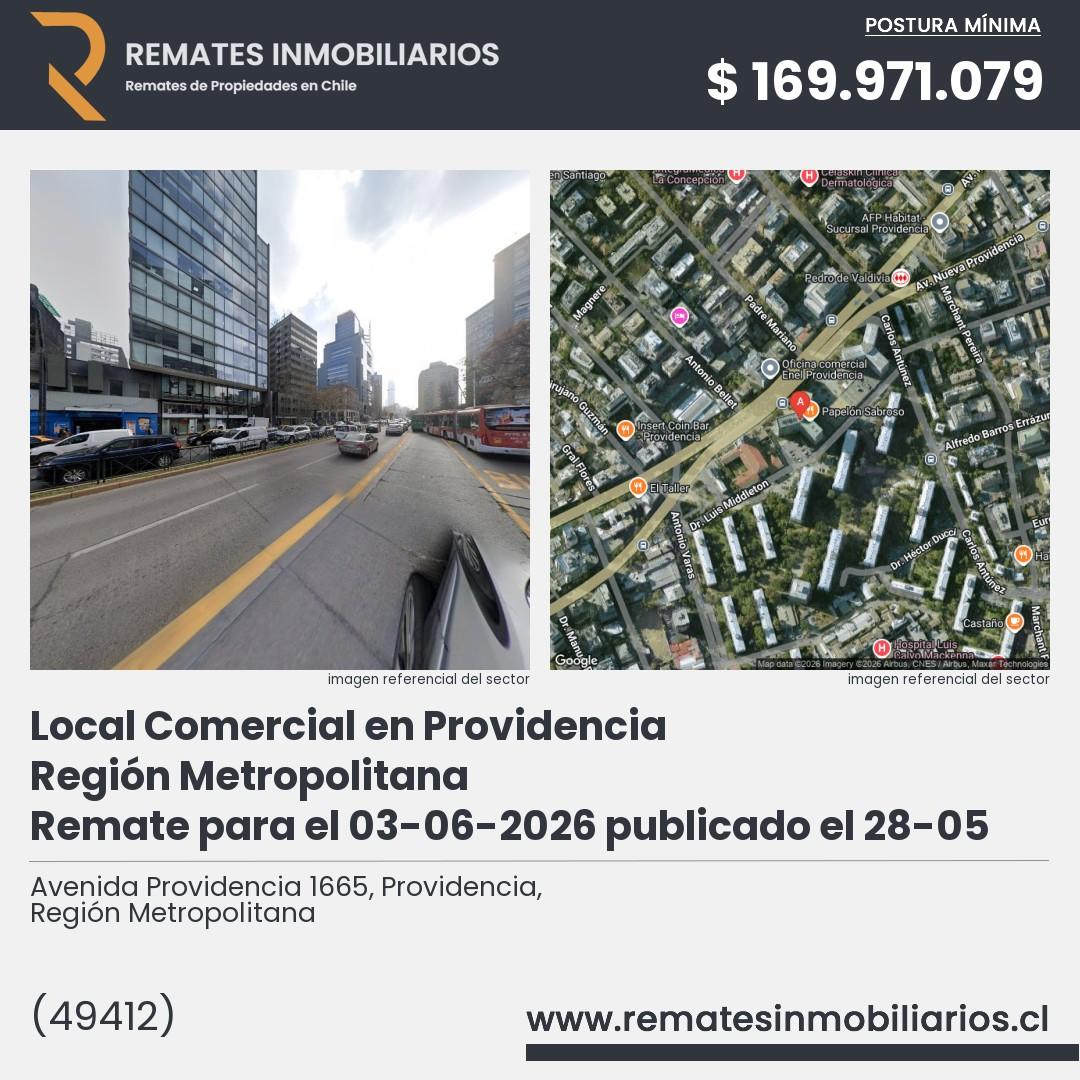 Imagen ficha Avenida Providencia 1665, Providencia, Región Metropolitana
