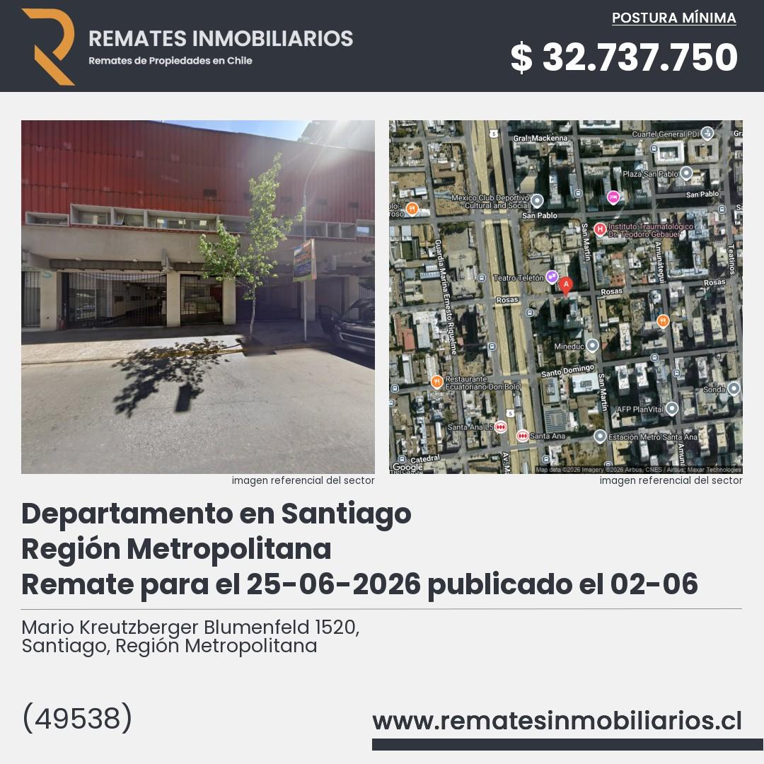 Imagen ficha Mario Kreutzberger Blumenfeld 1520, Santiago, Región Metropolitana