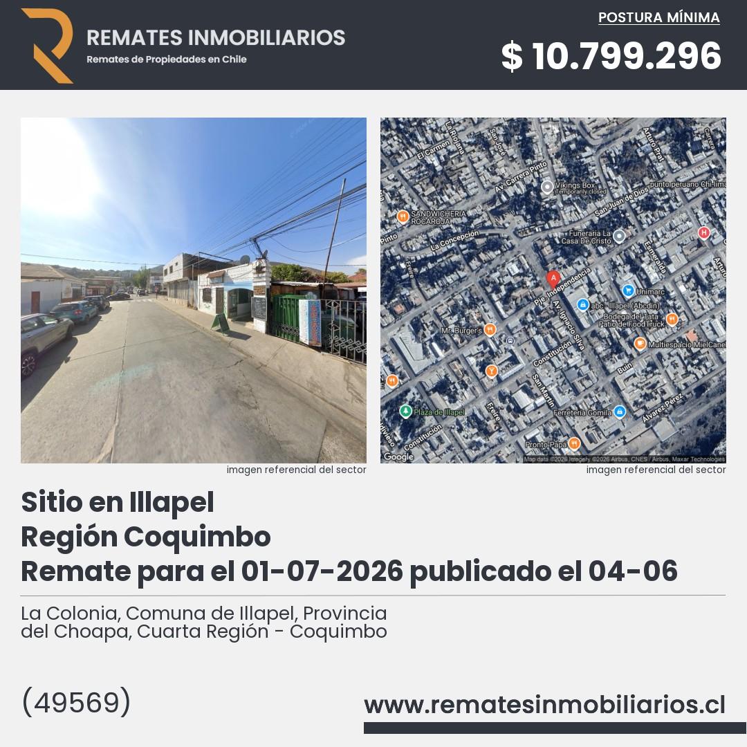 Imagen ficha La Colonia, Comuna de Illapel, Provincia del Choapa, Cuarta Región - Coquimbo