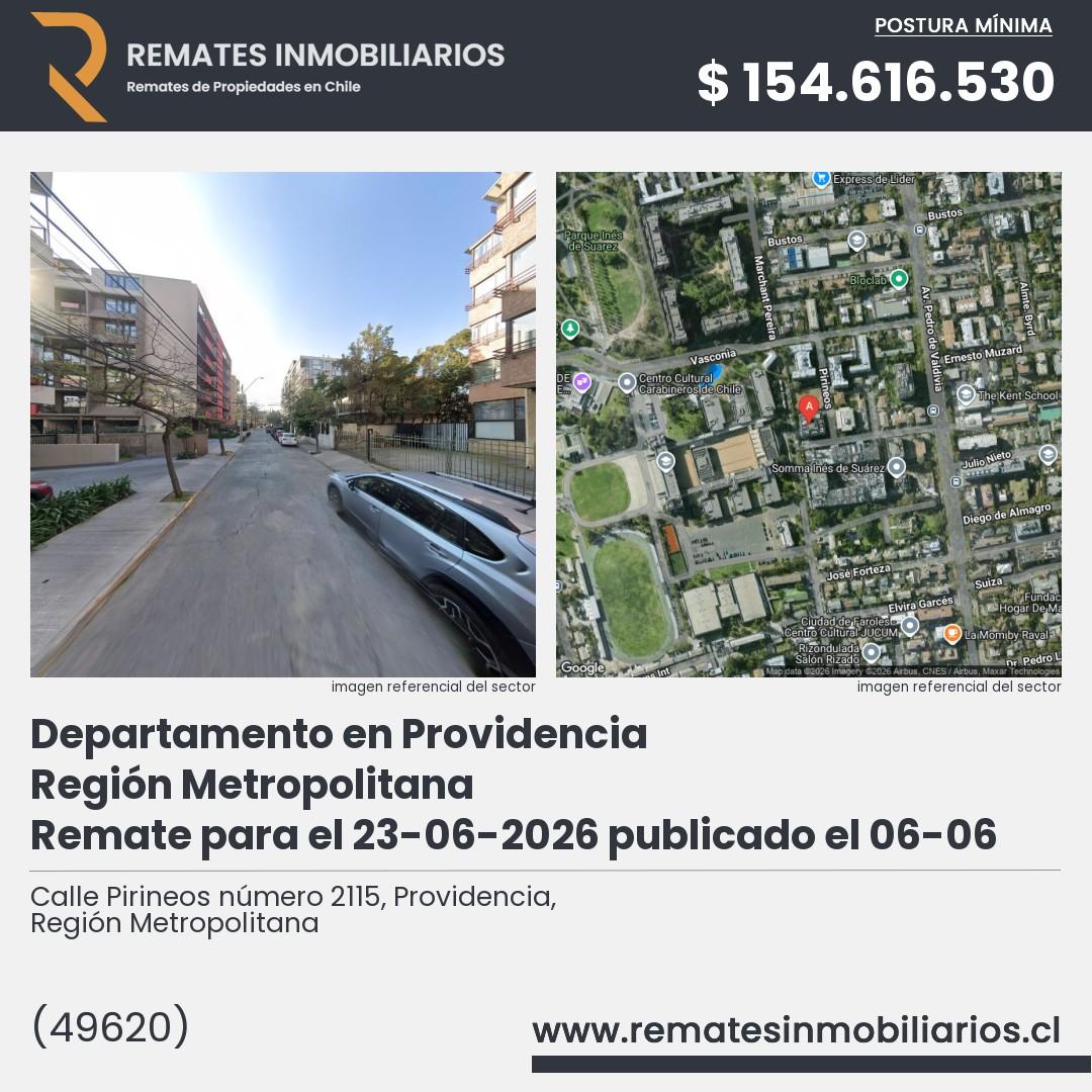 Imagen ficha Calle Pirineos número 2115, Providencia, Región Metropolitana