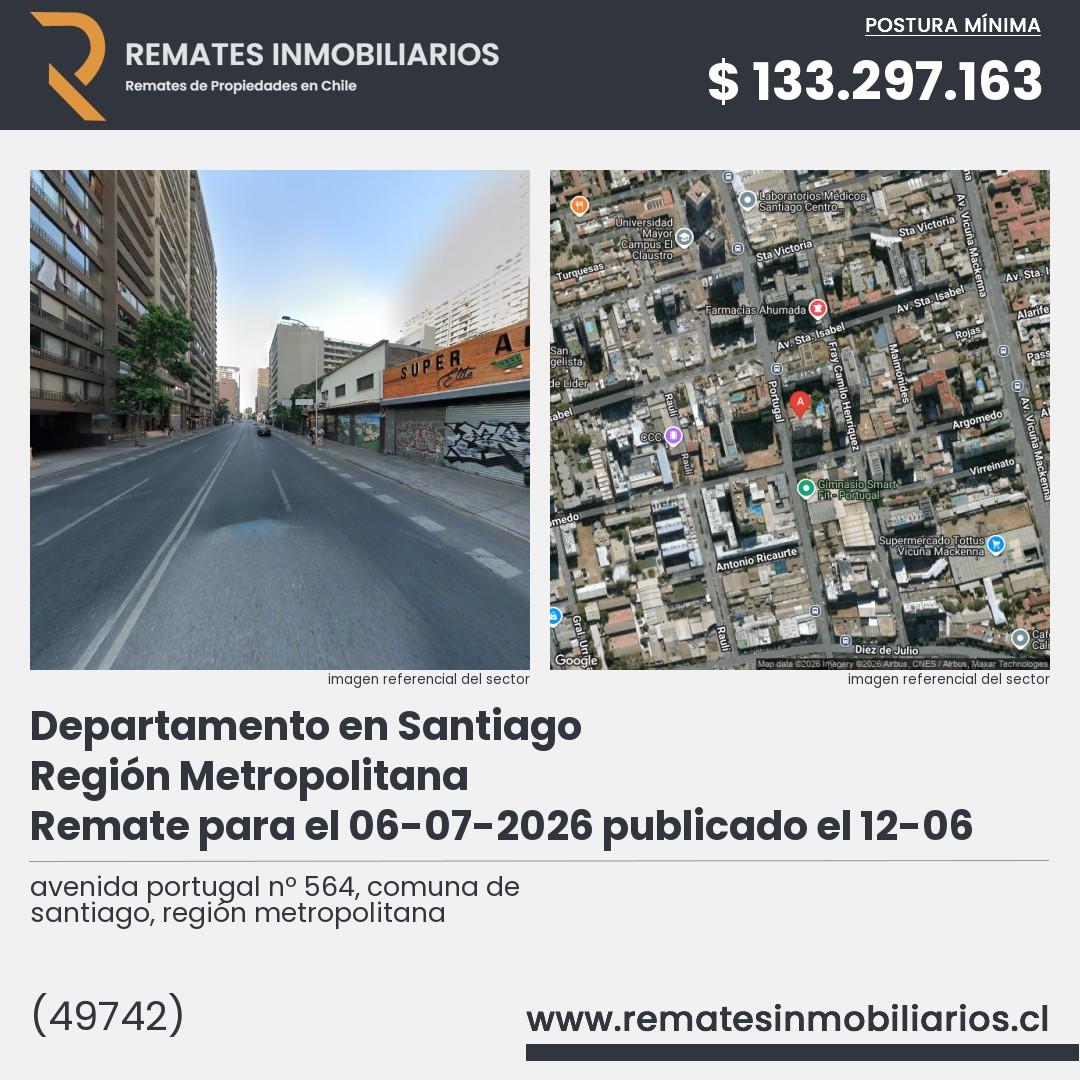 Imagen ficha avenida portugal nº 564, comuna de santiago, región metropolitana