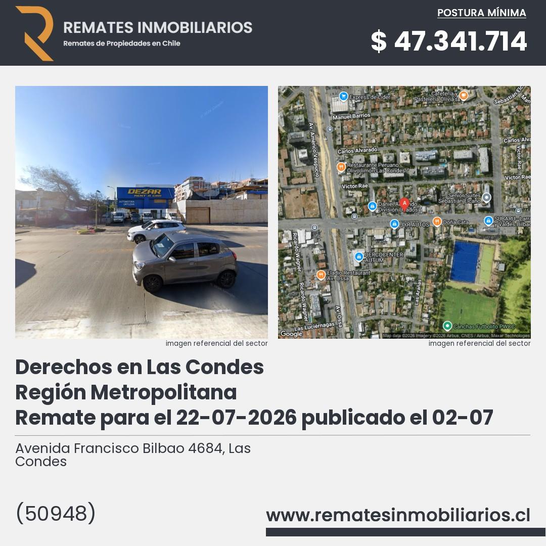 Imagen ficha Avenida Francisco Bilbao 4684, Las Condes