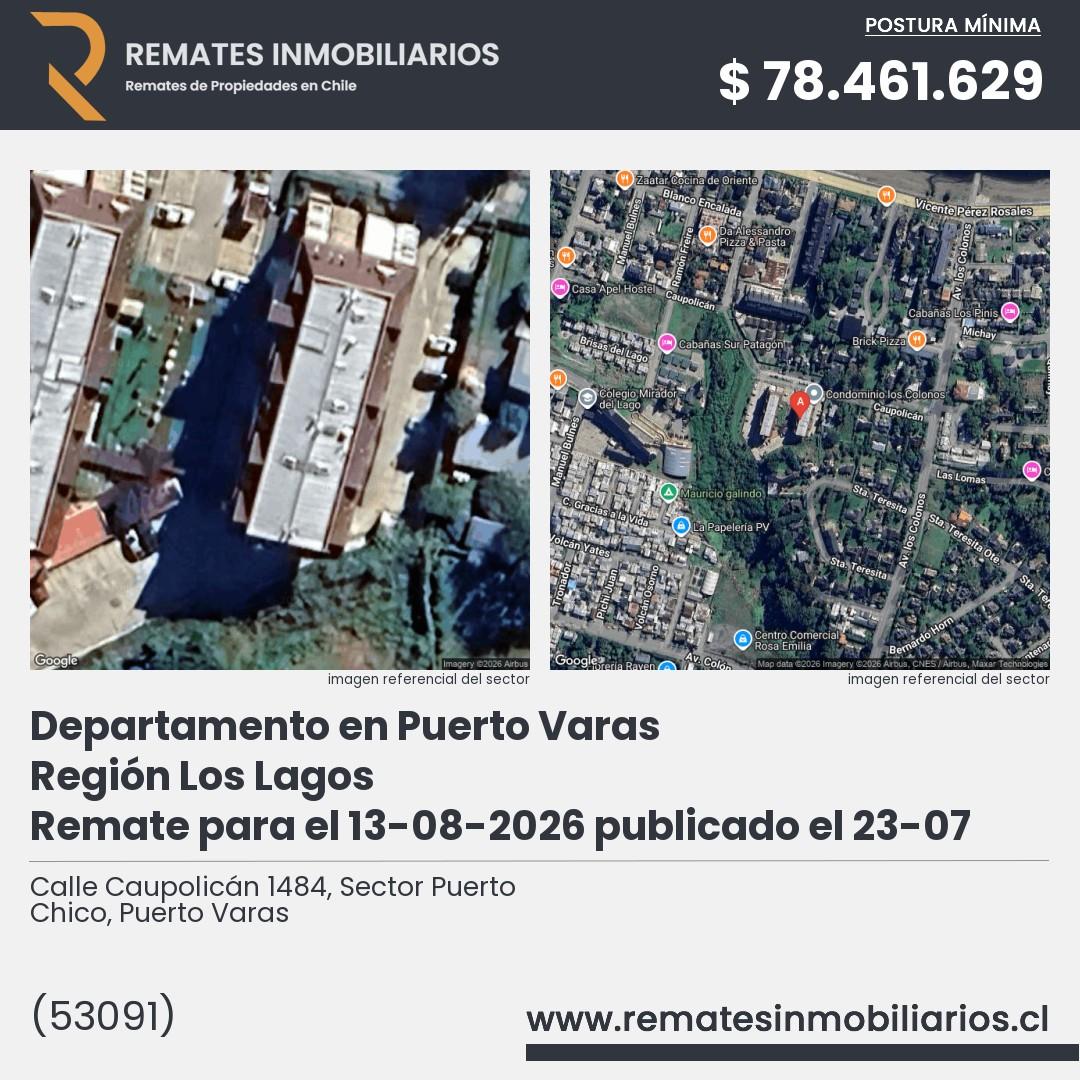 Imagen ficha Calle Caupolicán 1484, Sector Puerto Chico, Puerto Varas