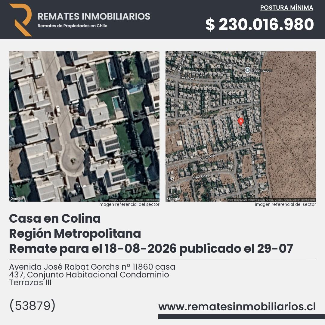 Imagen ficha Avenida José Rabat Gorchs nº 11860 casa 437, Conjunto Habitacional Condominio Terrazas III