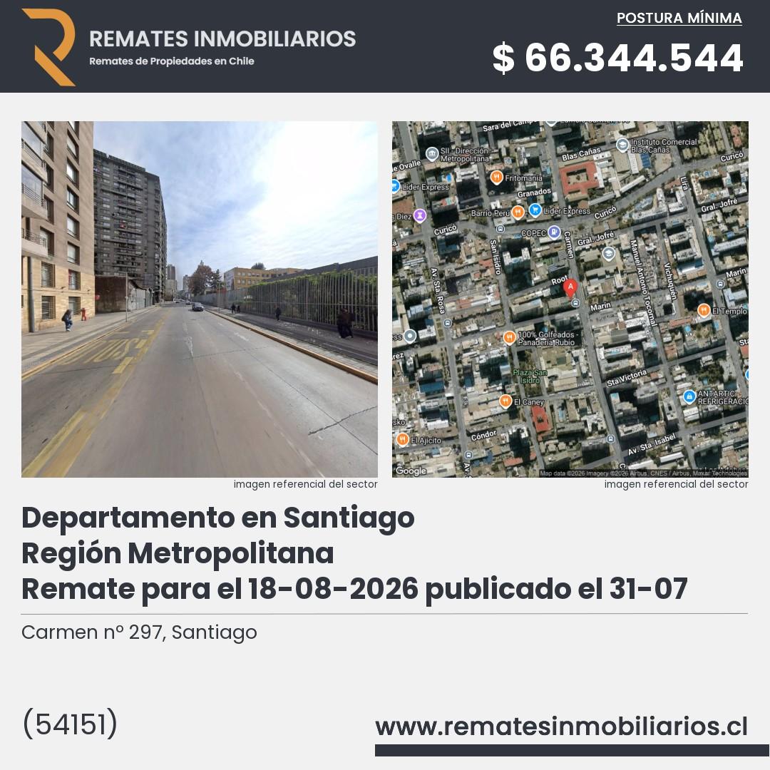 Imagen ficha Carmen nº 297, Santiago