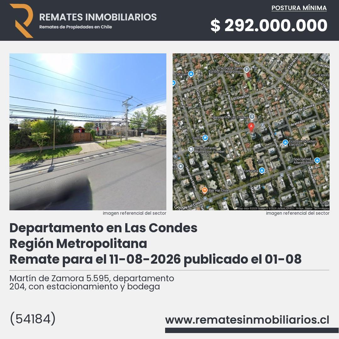 Imagen ficha Martín de Zamora 5.595, departamento 204, con estacionamiento y bodega