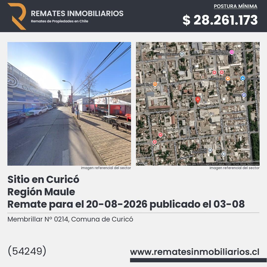 Imagen ficha Membrillar Nº 0214, Comuna de Curicó