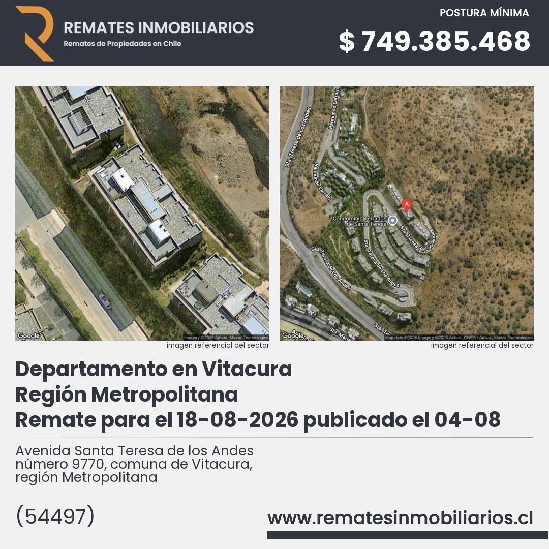 Imagen ficha Avenida Santa Teresa de los Andes número 9770, comuna de Vitacura, región Metropolitana