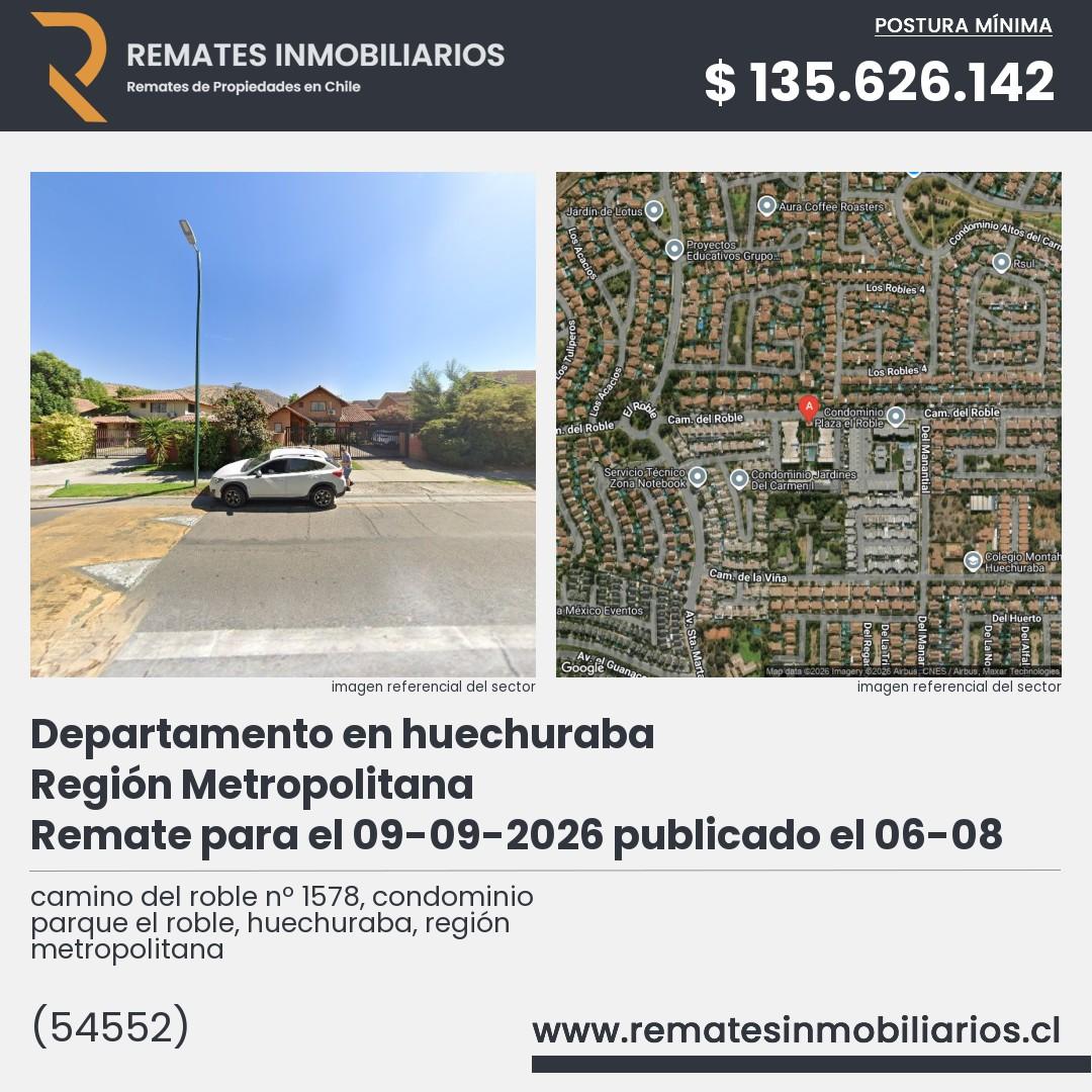 Imagen ficha camino del roble nº 1578, condominio parque el roble, huechuraba, región metropolitana