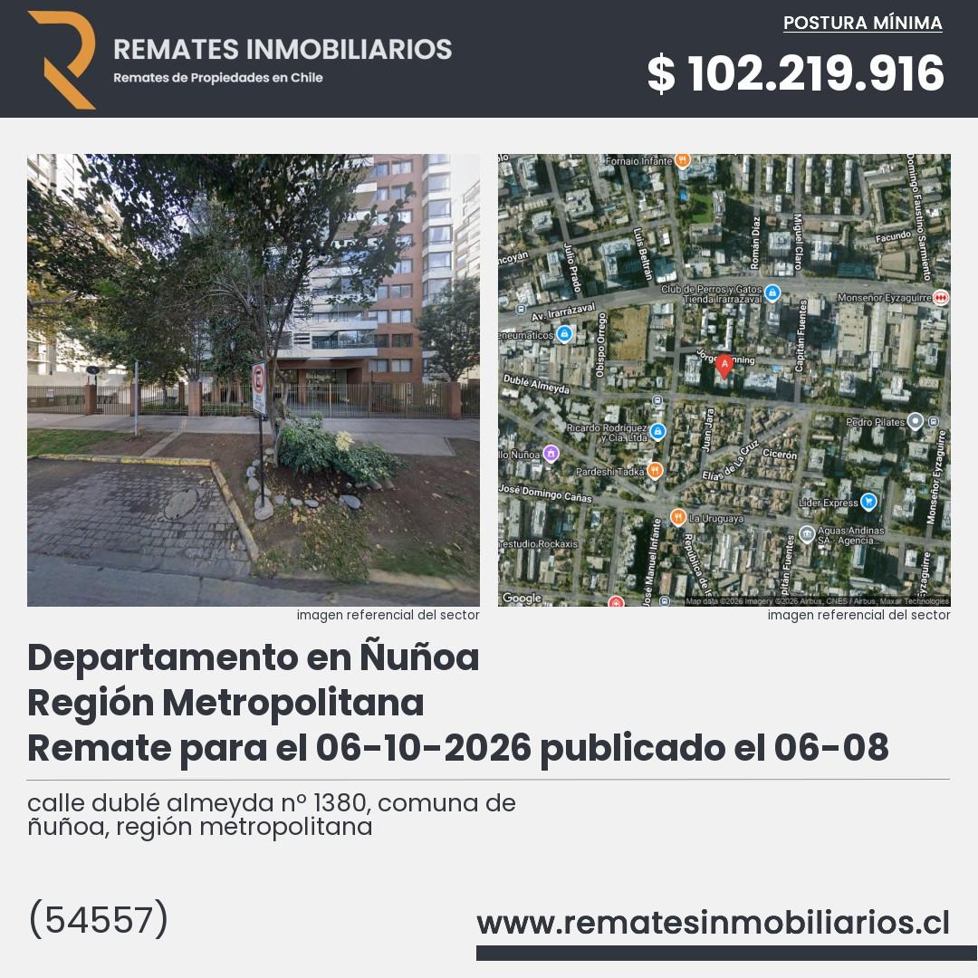 Imagen ficha calle dublé almeyda nº 1380, comuna de ñuñoa, región metropolitana