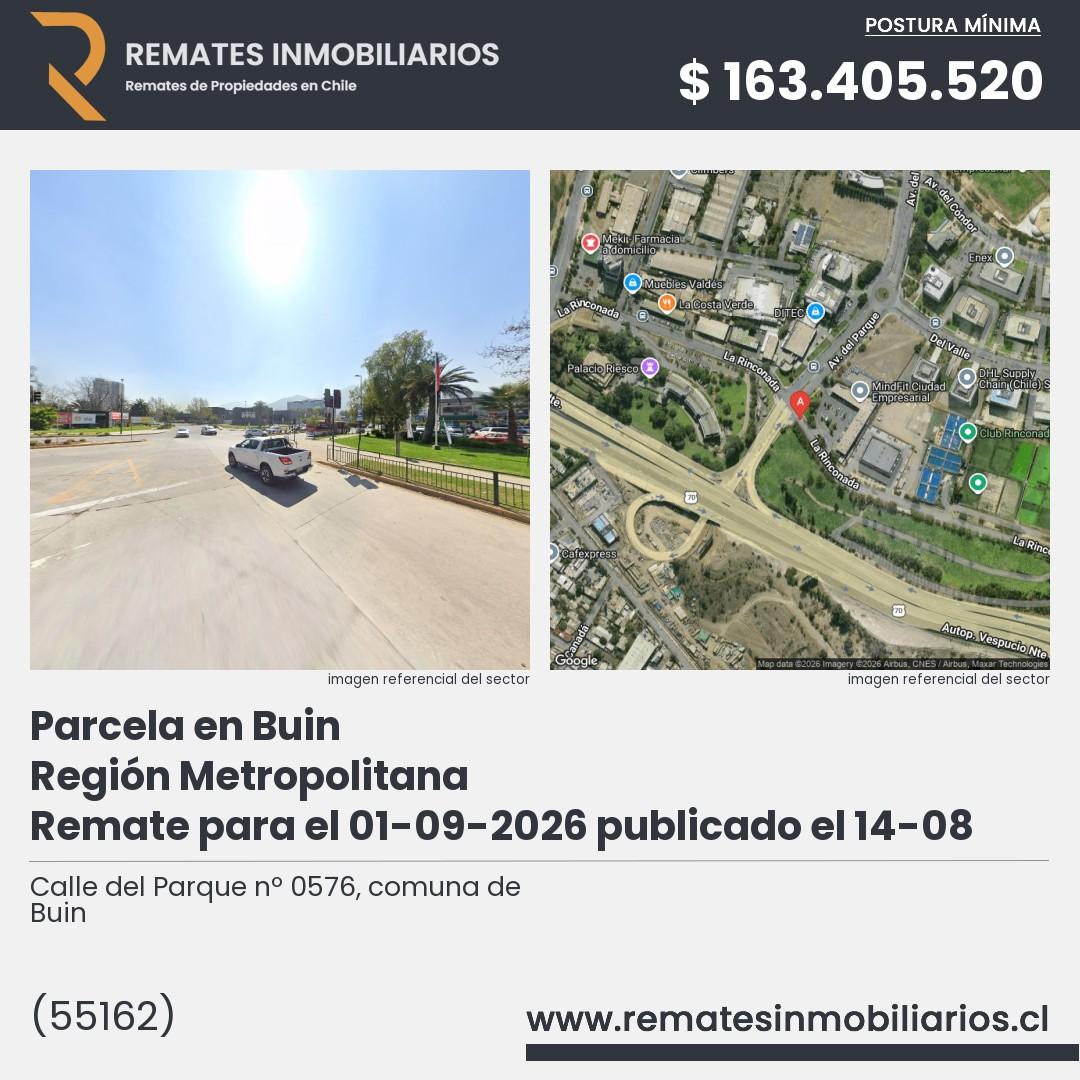 Imagen ficha Calle del Parque nº 0576, comuna de Buin