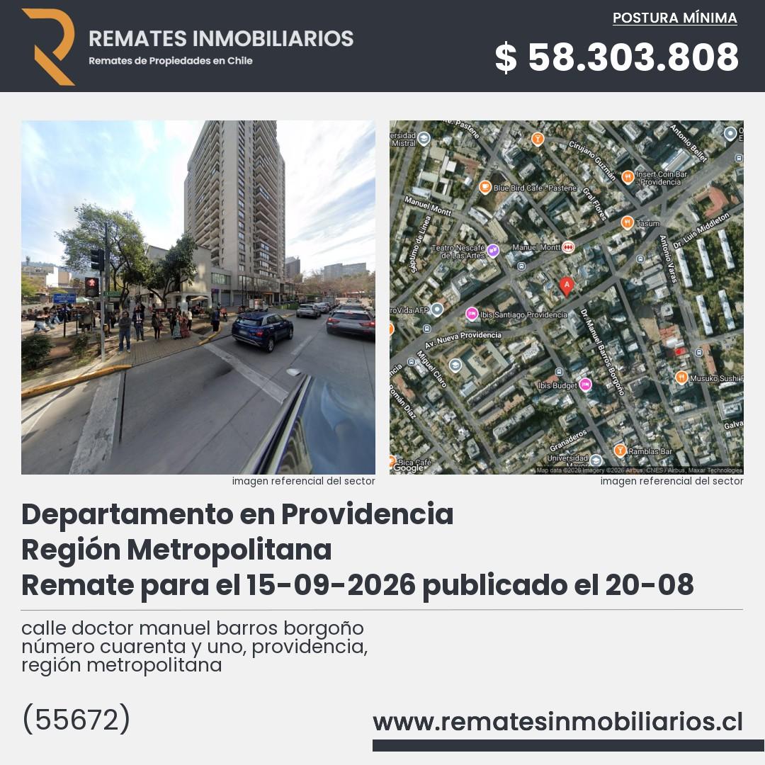 Imagen ficha calle doctor manuel barros borgoño número cuarenta y uno, providencia, región metropolitana