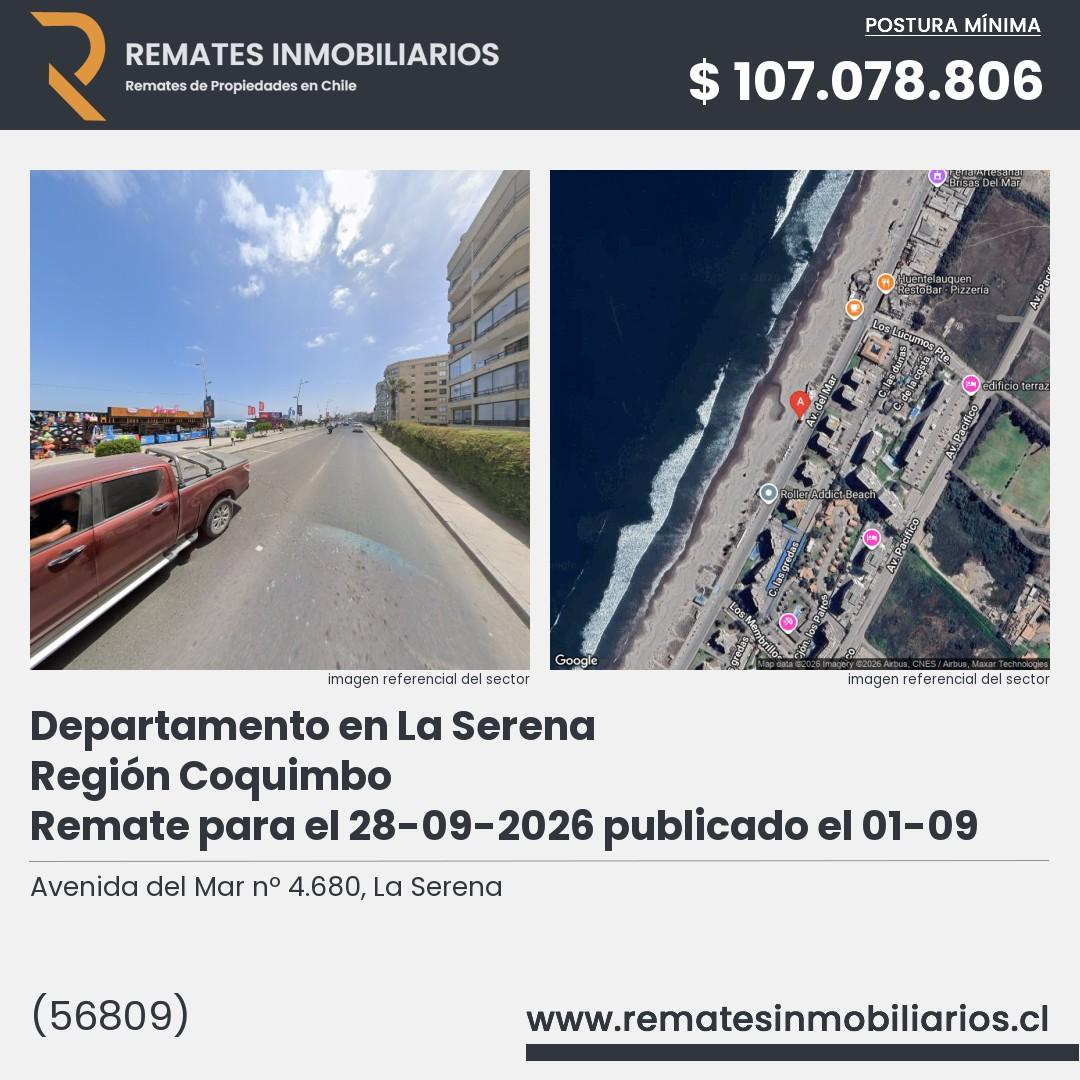 Imagen ficha Avenida del Mar nº 4.680, La Serena