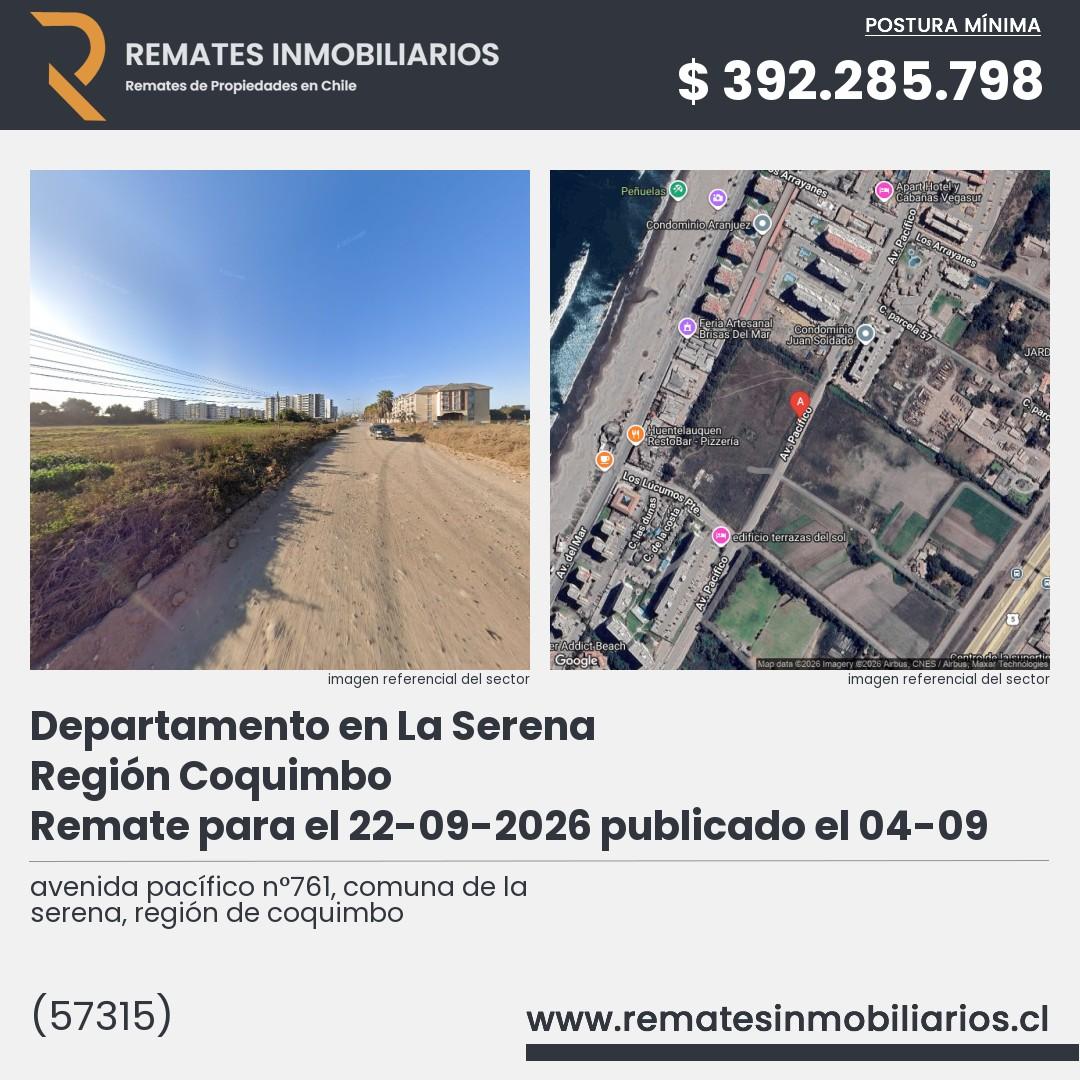Imagen ficha avenida pacífico n°761, comuna de la serena, región de coquimbo